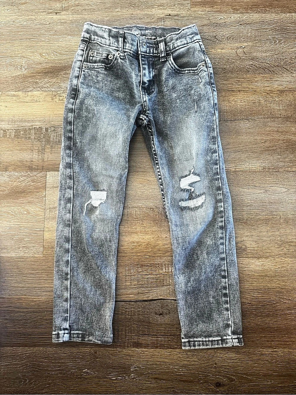 OshKosh B'gosh Slim Jeans Boys Size 6 Gray